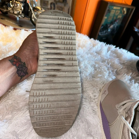 New Puma Soft Foam Optimal Comfort Women's Lilac/Pewter Shoes Size US 10 - Picture 7 of 10
